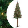vidaXL &Aacute;rvore de Natal Slim Verde 180 cm
