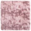 vidaXL Tapete shaggy de pelo alto NAVARRA 240x240 cm rosa empoeirado