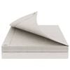 vidaXL Lona com Olhais Branco 8 x 8 m 180 gsm PE