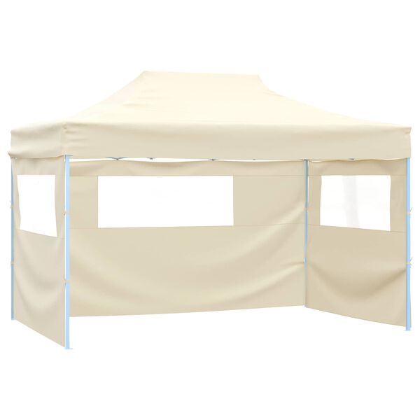 vidaXL Tenda de Festa Creme 291 x 431 x 315 cm Tecido Oxford