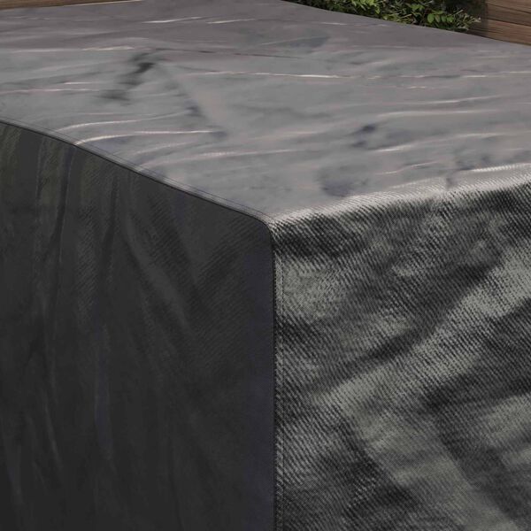 vidaXL Capa para M&oacute;veis Liso Preto 143 x 225 x 90 cm 420D