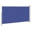 vidaXL Toldo lateral retr&aacute;til para p&aacute;tio 170x300 cm azul