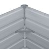 vidaXL Canteiro de jardim elevado 160x80x45 cm aço galvanizado verde
