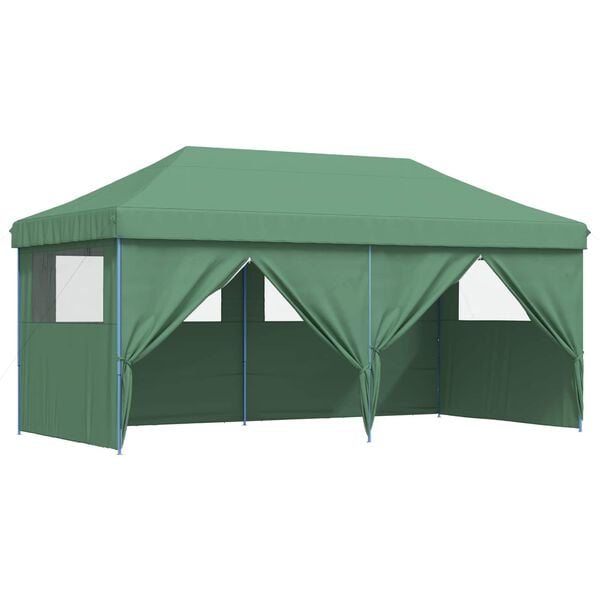 vidaXL Tenda de Festa Verde 292 x 580 x 315 cm Tecido Oxford