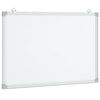 vidaXL Quadro branco magn&eacute;tico 80x60x1,7 cm alum&iacute;nio