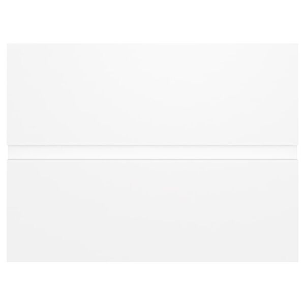 vidaXL Armário de lavatório 60x38,5x45 cm derivados de madeira branco