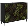 vidaXL Buffet ELBURG Carvalho Preto 102 x 33 x 76 cm