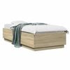 vidaXL Estrutura da Cama Carvalho Sonoma 80 x 200 cm