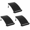 vidaXL Pain&eacute;is de aquecimento solar curvos p/ piscina 3 pcs 110x65 cm