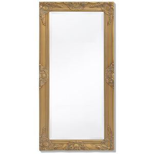 vidaXL Espelho de parede em estilo barroco, 100x50 cm, dourado