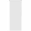 vidaXL Estore de rolo para o duche 100x240 cm branco