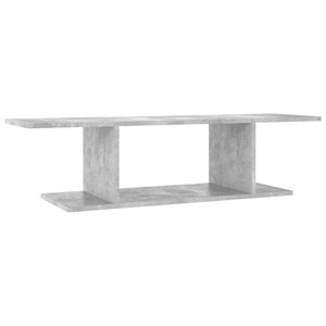 vidaXL M&oacute;vel de TV para parede 103x30x26,5 cm cinzento cimento