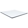 vidaXL Sobre-colch&atilde;o para cama boxspring 200x200x5 cm maciez m&eacute;dia