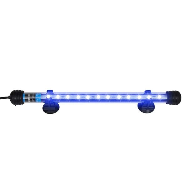 vidaXL L&acirc;mpada LED aqu&aacute;rio 28 cm azul