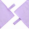 vidaXL Conjunto de Toalhas Esportivas 3 pcs Roxo Poli&eacute;ster e Poliamida
