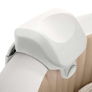 Intex Encosto de cabe&ccedil;a Premium PureSpa 28x23x17 cm espuma branco