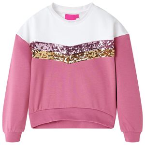 vidaXL Sweatshirt para crian&ccedil;a cor framboesa 92