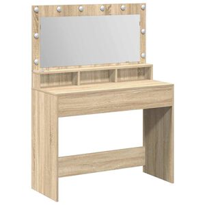 vidaXL Mesa de vestir Carvalho Sonoma 100 x 41 x 135 cm