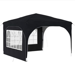 vidaXL Tenda de Festa Pop-up 290 x 290 x 245 cm Antracite