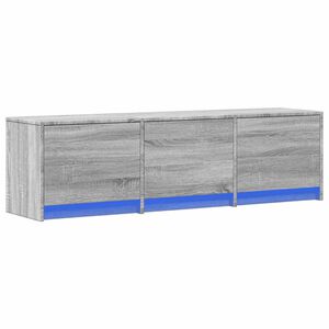 vidaXL Gabinete para TV Cinza Sonoma Derivados de Madeira