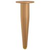 vidaXL P&eacute;s de Apoio 2 pcs Ouro 98 x 40 mm Ferro
