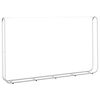 vidaXL Suporte para lenha 250x25x150 cm a&ccedil;o galvanizado