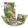 vidaXL Almofada Adirondack PUTTEN 100% Poli&eacute;ster Multicolor