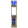 vidaXL Conjunto de brincar para exterior madeira de pinho impregnada