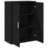 vidaXL Buffet Carvalho Preto 60 x 31 x 84 cm Derivados de Madeira