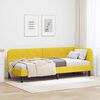 vidaXL Estrutura de Cama de Canto Amarelo 80 x 200 cm Veludo