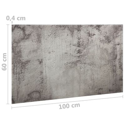 vidaXL Quadro magnético em vidro para parede 100x60 cm