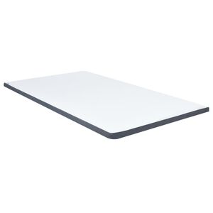 vidaXL Sobre-colch&atilde;o para cama boxspring 200x120x5 cm maciez m&eacute;dia