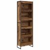 vidaXL Gabinete de Livros 60 x 30 x 189,5 cm Derivados de Madeira