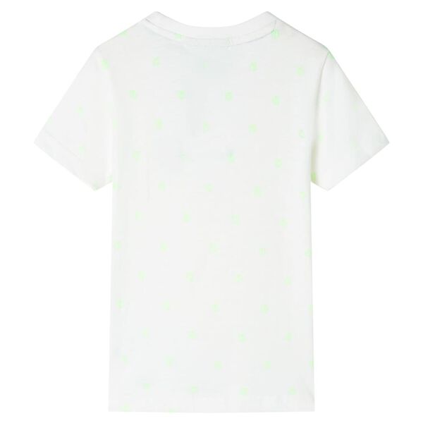 T-shirt infantil cor cru 104