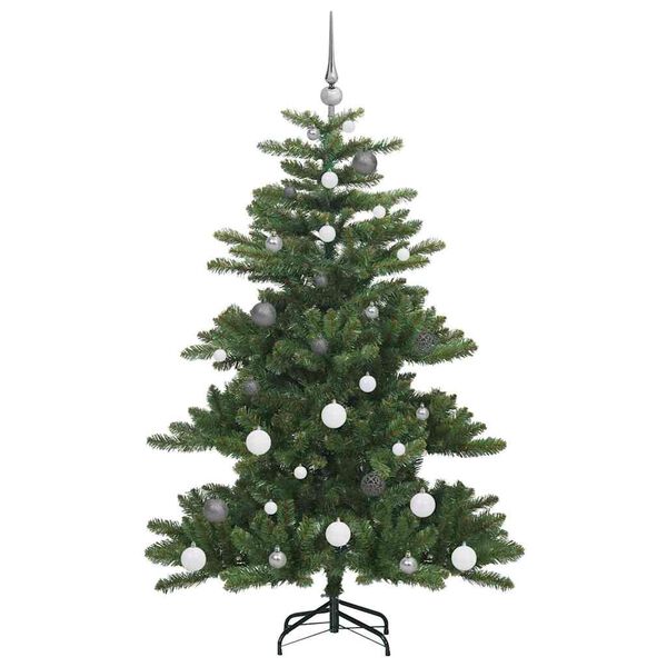 vidaXL &Aacute;rvore de Natal Articulada Artificial Verde 150 cm PVC e A&ccedil;o