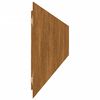 vidaXL Bordas de relvado 50 pcs 15x103 cm a&ccedil;o corten flex&iacute;vel