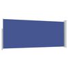 vidaXL Toldo lateral retr&aacute;til 120x300 cm azul
