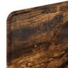 vidaXL Cabeceira Carvalho Defumado 75 cm Madeira processada
