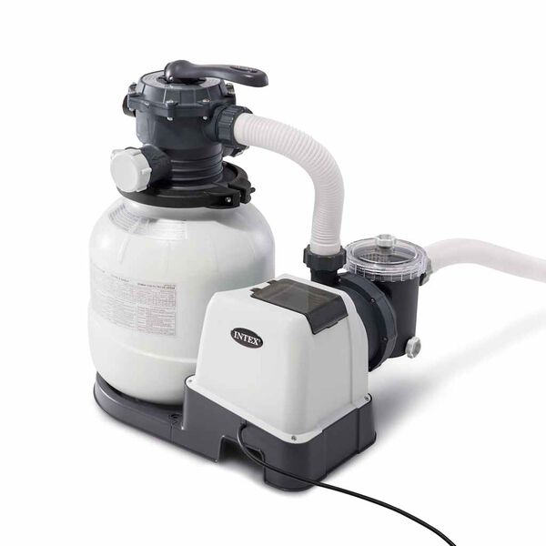 Intex Bomba de filtragem por areia Krystal Clear 26646GS 7,9 m³/h