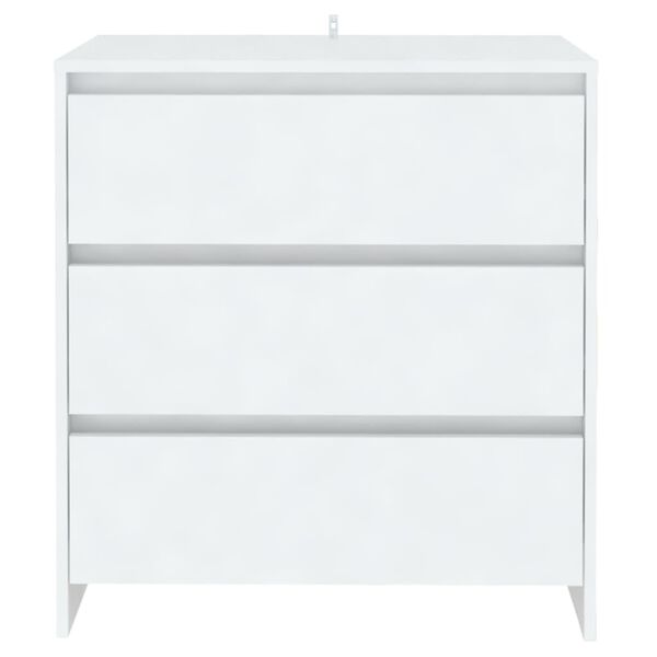 vidaXL Aparador 70x41x75 cm derivados de madeira branco