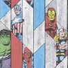 Kids at Home Papel de parede Marvel Wood cinzento 102435