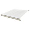 vidaXL Lona para toldo creme 500x300 cm