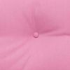 vidaXL Travesseiro para Costas Rosa 180 x 24 x 50 cm tecido