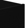 vidaXL Arm&aacute;rio de Cabeceira com gaveta Carvalho Preto 50 x 39 x 41 cm