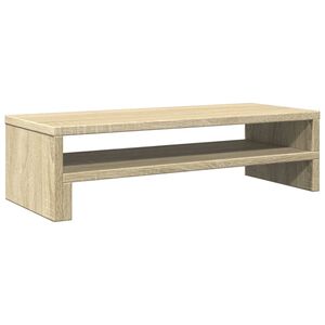 vidaXL Suporte para monitor derivados de madeira carvalho sonoma