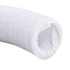 vidaXL Tubo de exaustão PVC 6 m 10 cm