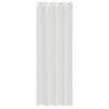 vidaXL Cortinas de voile com ilhós 2 pcs branco