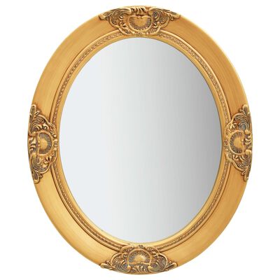 vidaXL Espelho de parede estilo barroco 50x60 cm dourado