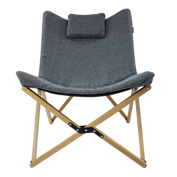 Bo-Camp Cadeira de descanso Wembley M cinzento