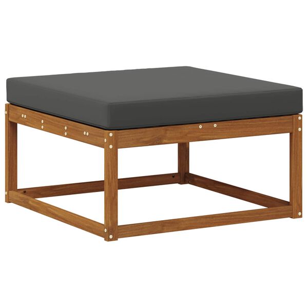 vidaXL Conjunto de Sof&aacute;s para Exterior 8 pcs Natural e Antracite